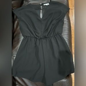 Black romper- shorts